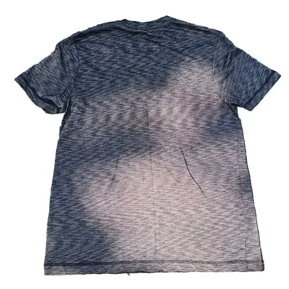 Guess Jeans Logo Shirt Men's L Gray /Black - Picture 5 of 6